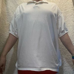 👕 2 White Polo Shirts